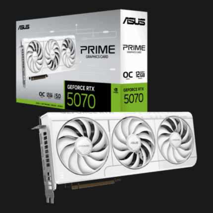 Asus Prime GeForce RTX 5070 OC 12GB Graphics Card (White)