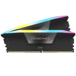 Corsair Vengeance RGB 32GB (2x16GB) 5600MHz C40 DDR5 DRAM Memory Kit - Black